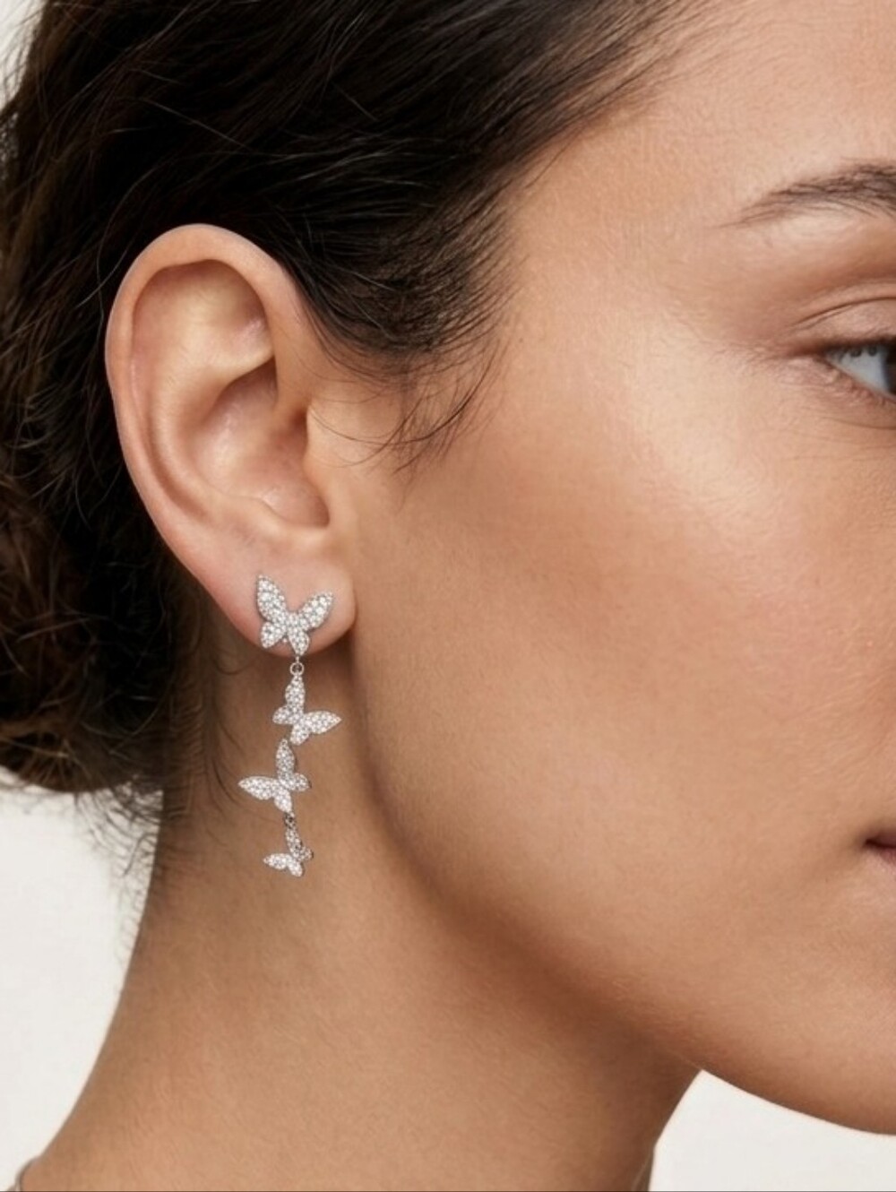 🦋Moissanite 🦋Silver Earrings